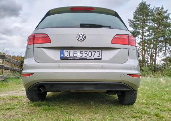 Volkswagen Golf Sportsvan cena 36999 przebieg: 217600, rok produkcji 2014 z Chojnów małe 596